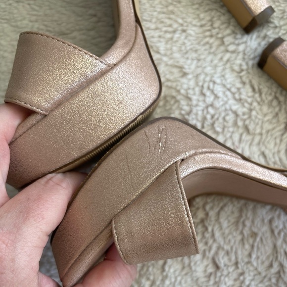 Madden girl Rolloo pink sparkly platform heels - Picture 4 of 10